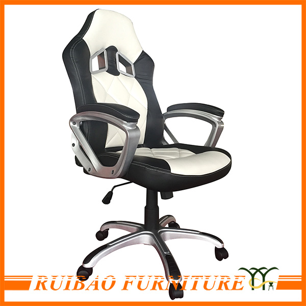 Оптовая Высокое Качество Удобная Дешевые Современный Кожаный Белый Офисные Кресла Вес