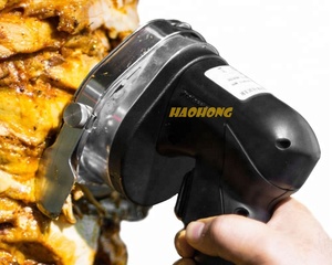 <span class=keywords><strong>Couteau</strong></span> à découper le kebab en acier inoxydable certifié CE, écologique, fonctionnant sur piles, pour la découpe de la viande et de la volaille - Product Image 4