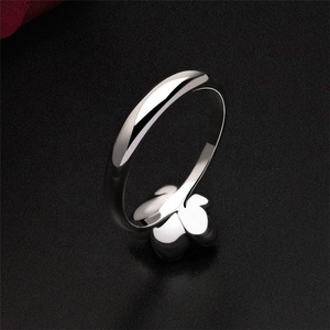 Creative Rose Flower <strong>925</strong> <strong>Silver</strong> <strong>Rings</strong> for Women Jewelry Gift CZ Zircon Wedding Engagement <strong>Ring</strong> Accessory High Quality - Product Image 2