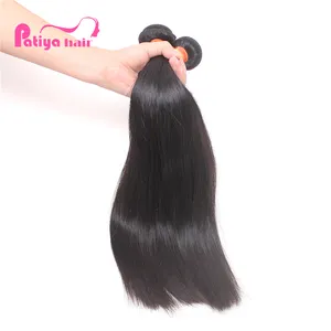 Foto di bellezza dei capelli brasiliani intrecciano i capelli umani da giovani ragazze donne colore naturale brasiliano capelli lisci ciocche di capelli - Product Image 1