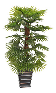 Areca árbol Artificial plantas en maceta bonsai Chrysalidocarpus lutescens sintético del árbol de interior - Product Image 4