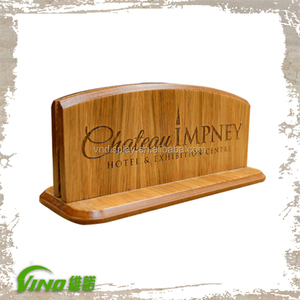 ผู้ถือเมนูสร้างสรรค์ที่ทำด้วยมือแสดงเมนูร้านอาหารคณะกรรมการเมนูยืน - Product Image 5