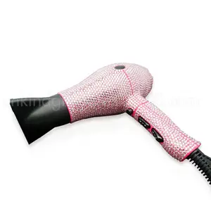 Salon kecantikan Kebutuhan Glitter Berlian Imitasi Blow Dryer Cina Rambut Mesin Pengering