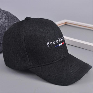 Logo Imprimé Dissemblance Unisexe Laine Hip-Hop Casquette de baseball - Product Image 3