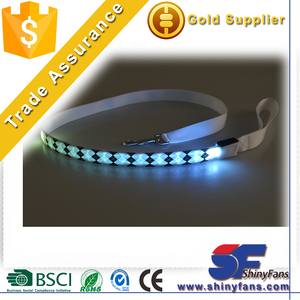 Harnais en Nylon à LED pour <span class=keywords><strong>chien</strong></span>, collier pour chat, gilet de sécurité éclairé pour <span class=keywords><strong>chien</strong></span>, petite/grande/grande taille, nouveau - Product Image 6