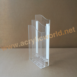 ที่กําหนดเองขายส่ง a5 แฟนซีโปร่งใส a4 ติดผนังอะคริลิคชั้นวางโบรชัวร์อะคริลิคชั้นวางโบรชัวร์ - Product Image 2