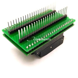 QFP48 TQFP48 LQFP48至DIP48单片机编程器间距0.5毫米集成电路机身尺寸7x7mm毫米IC51-0484-806测试插座适配器 - Product Image 4