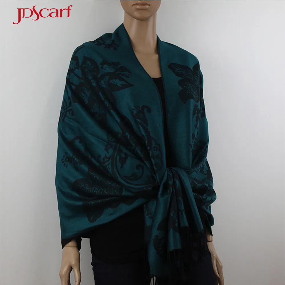 Antique Tốt Nhất Thanh Lịch Buổi Tối Áo Choàng Giá Rẻ Pashmina Khăn Choàng Ấn Độ