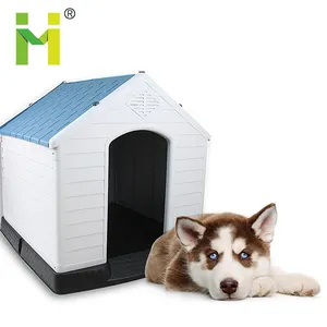 Hot Selling Großhandel Pet Kennel Large Pet Home Outdoor Kunststoff Hundehütte