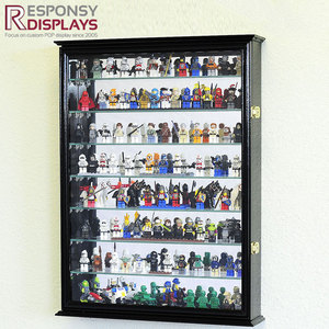 Vitrine <span class=keywords><strong>de</strong></span> présentation <span class=keywords><strong>de</strong></span> modèles <span class=keywords><strong>de</strong></span> jouets, vitrine multi-niveaux pour voitures miniatures et figurines d'action, usage commercial - Product Image 4