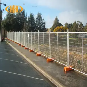 Cheap hot galvanized australia standard mobile event temporary fencing panel for construction site