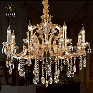 Candelabro de cristal K9 para interiores, lámpara colgante elegante, estilo bohemio europeo Maria Theresa para la decoración del hogar - Product Image 2