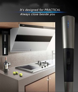 Isqueiro eletrônico à prova de vento, popular, sem chama, isqueiro usb, recarregável, com display de indicador - Product Image 6