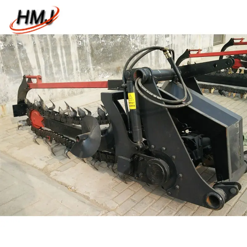 Handel Assurance tractor 3 hefinrichting mini trencher voor landbouw gebruik