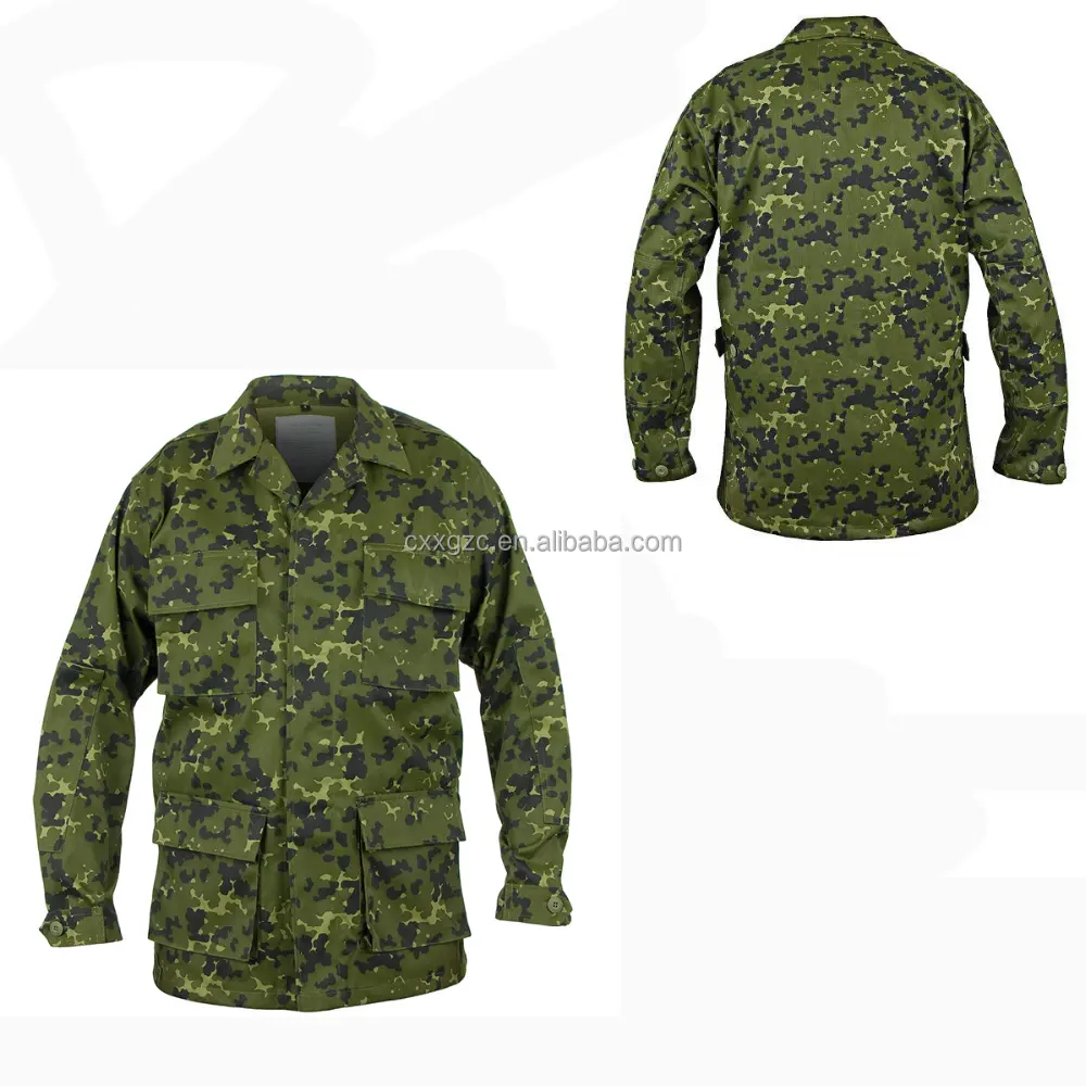 Camouflage BDU Clothing Tactical Pants Suit Combat Dress Uniforms