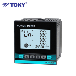 Toky <span class=keywords><strong>3</strong></span> фазы 4 провода многофункциональный счетчик энергии Kwh метр TOKY DS9L/7L - Product Image 5