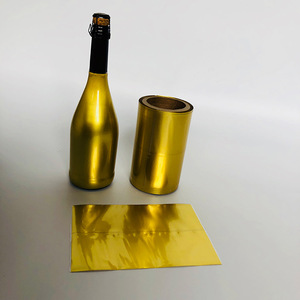 Etiqueta Adhesiva <span class=keywords><strong>de</strong></span> Papel Metálico Personalizada en Color Dorado para Mascotas, Envoltura Termoencogible para <span class=keywords><strong>Botellas</strong></span> <span class=keywords><strong>de</strong></span> <span class=keywords><strong>Vino</strong></span> - Product Image 3