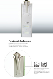 El fabricante de China <span class=keywords><strong>del</strong></span> precio al por mayor ip65 12v solar 30w llevó la luz de <span class=keywords><strong>calle</strong></span> - Product Image 4