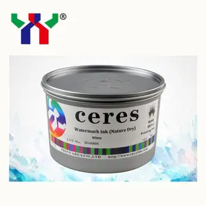 Print Area High Quality Offset Printing Watermark/Security Ink White Color 1kg/can