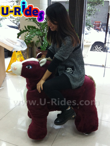 <span class=keywords><strong>Voiture</strong></span> animale électrique de cheval pour le parc d'attractions d'intérieur extérieur - Product Image 2
