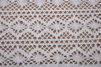 Rouleau de rubans de dentelle à œillets assortis Vintage en dentelle au Crochet large de haute qualité pour bricolage poupées artisanat de mariage