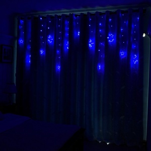 Tenda Oscurante con Motivo di Uccelli Ricamato in 3D, Tessuto per <span class=keywords><strong>Tende</strong></span> con Luci LED per Soggiorno e <span class=keywords><strong>Camera</strong></span> <span class=keywords><strong>da</strong></span> <span class=keywords><strong>Letto</strong></span> - Product Image 6