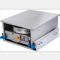 Cuisine coulissante pour camping-car en acier inoxydable 304, cuisinière à gaz à un brûleur, allumage électronique, mini caravane, camping-car, argent, Guangrun