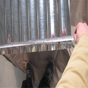 <span class=keywords><strong>Planchas</strong></span> <span class=keywords><strong>de</strong></span> acero galvanizado onduladas con recubrimiento <span class=keywords><strong>de</strong></span> <span class=keywords><strong>zinc</strong></span> para cualquier tipo <span class=keywords><strong>de</strong></span> construcción - Product Image 1