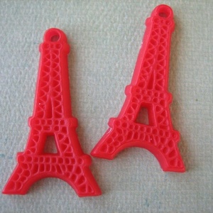 Al por mayor 44mm Color Pastel <span class=keywords><strong>resina</strong></span> Flatback Eiffel Towers <span class=keywords><strong>cabujones</strong></span> <span class=keywords><strong>de</strong></span> encantos - Product Image 4