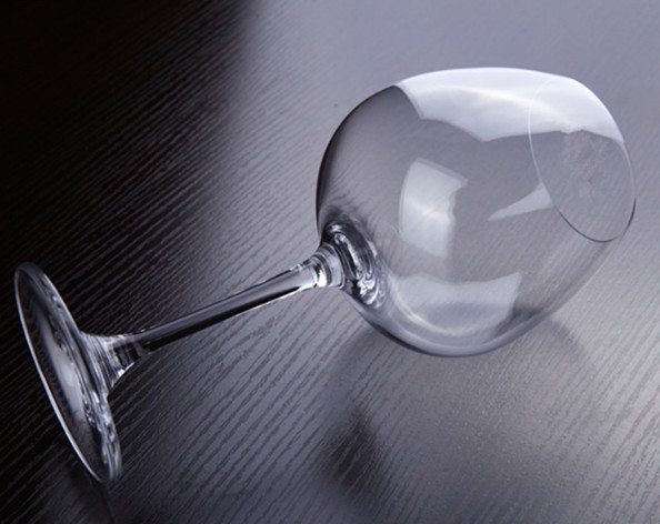 wholesale custom logo red crystal wine glass goblet balloon gin glasses