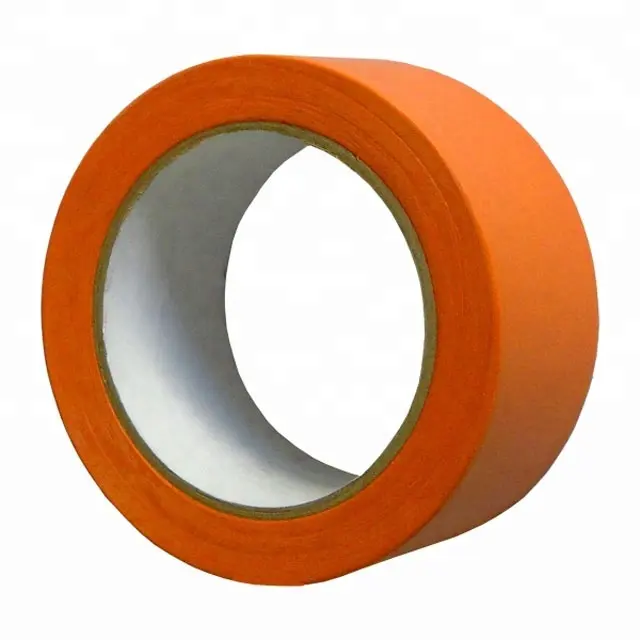 Pvc Oranje Tape Voor Aluminium Profielen Pvc Maskering Pleistertape Gemakkelijk Scheuren Beschermende Tpae