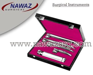 Ensemble de Laryngoscope vente chaude poignée et lames de Barttery personnalisées Instruments de diagnostic chirurgical en acier inoxydable de haute qualité - Product Image 2