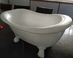 Carino Plastica roto modellato del bambino vasca da bagno