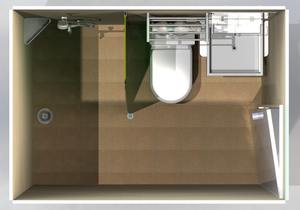 La casa dello studente ha usato l'<span class=keywords><strong>unit</strong></span>à modulare completa prefabbricata delle stanze di doccia del bagno di SMC 1420 anche per la casa del contenitore e la casa d'acciaio leggera - Product Image 5
