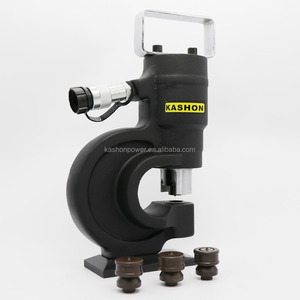 鉄板または銅棒用のポータブル油圧穴パンチャー - Product Image 1