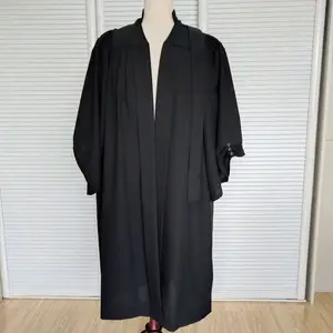 Fantezi yün Juristic üniforma sulh robe