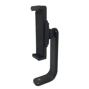 360 Degree Rotatable Universal Tablet Clamp Holder Fits I pad Mini 1 2 3 4 For Tripod Monopod Selfie Stick