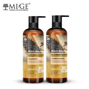 MIGE Hair Care, Black Sesame Shampoo/Conditioner, Anti-Hair Loss & Flakeless, K45/K46