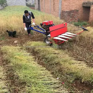 Nigeria beste verkauf Sesam ernte maschine, Lavendel Heil kräuter Gemeinsame Schilf Reis Weizen Reaper Binder