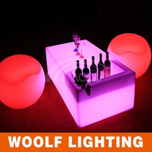 miglior decorazione a colori illuminato led rettangolo <span class=keywords><strong>tavolo</strong></span> con raffreddamento ghiaccio custom raffreddamento - Product Image 1