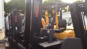 Carretilla elevadora usada TCM FD60 de 5 toneladas a la venta-Capacidad para terreno áspero de motor diésel - Product Image 6