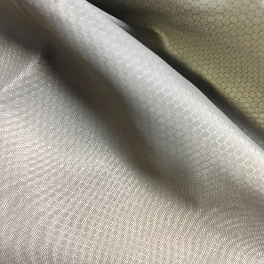 200d denier hexagon ripstop klar wasserdichte nylon oxford stoff/nylon 210d ripstop pu beschichtete gewebe verwendet für eco taschen und zelt