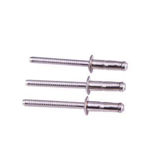 Rivets à tête ronde fraisée à extrémité ouverte en acier inoxydable 304 316, structure unie Unigrip, à enfoncer, <span class=keywords><strong>pour</strong></span> fixation de tambour unique - Product Image 3