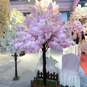 2019 en çok satan çin yapay kiraz çiçeği ağacı düğün dekor için