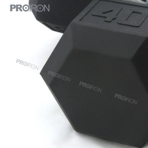 Proffesional shape rubber hammer strength coated hex CUFFLINK 40lb - Product Image 6