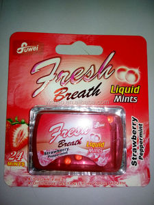 <span class=keywords><strong>Fresa</strong></span> azúcar oral aliento fresco menta líquido píldora - Product Image 3