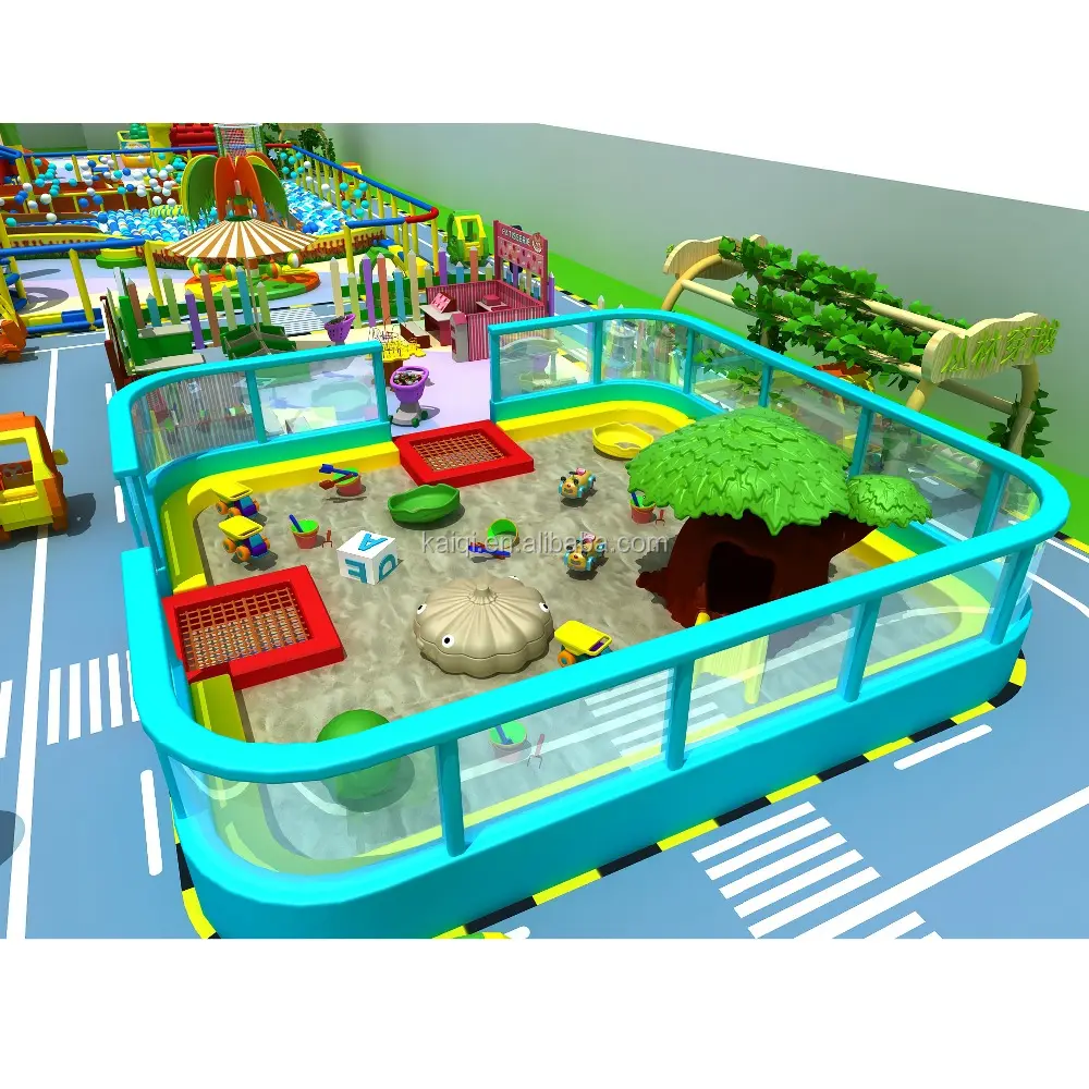 KAIQI GROUP Customized Commercial Children Indoor Playground Equipment