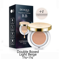 BIOAQUA-coussin d'air éclaircissant, produit OEM, ODM, crème bb pour vie, pour femme