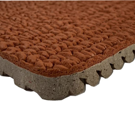 FN-I-24101701 không thấm nước cao su tổng hợp thể thao theo dõi sàn 15mm Chiều cao cọc đúc sẵn cuộn cho thể thao chạy theo dõi - Product Image 6