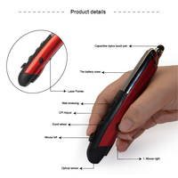 Produk Baru 2021 2.4GHz USB Pena Optik Nirkabel Mouse Laser Yang Dapat Disesuaikan 800/1200/1600DPI untuk PC Laptop iMac Tablet Android